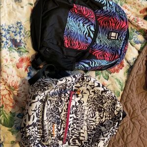 Lot of 2 Backpacks Tribeca and Parcel